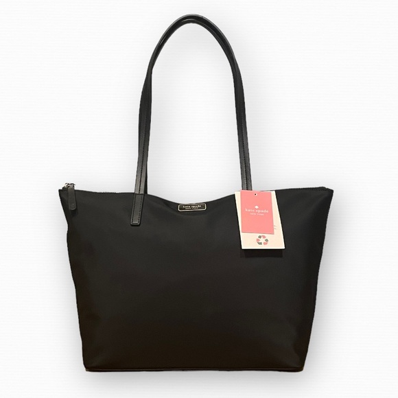 kate spade Bags Nwt Kate Spade New York Black Nylon Hayden Top Zip